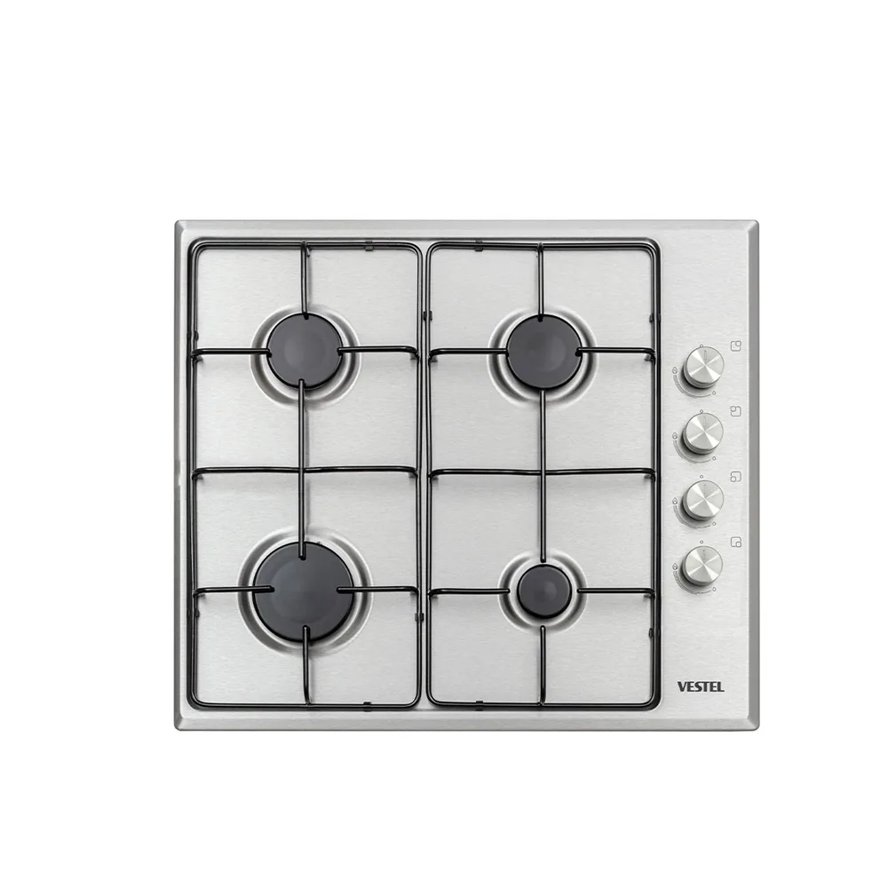 Vestel AO-6004 YX-DG 60 cm 4 Gözü Gazlı Ankastre Ocak