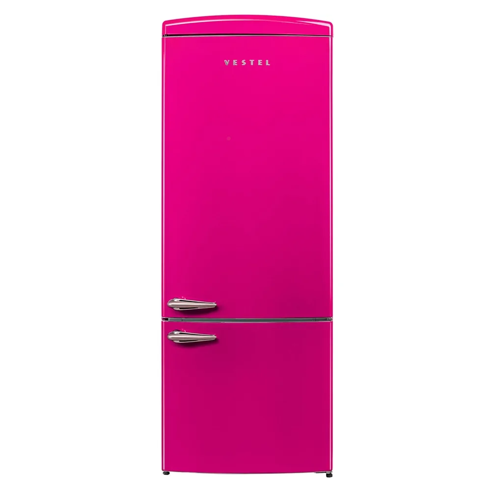 Vestel RETRO NFK52111 Pembe 471 Lt No-Frost Buzdolabı