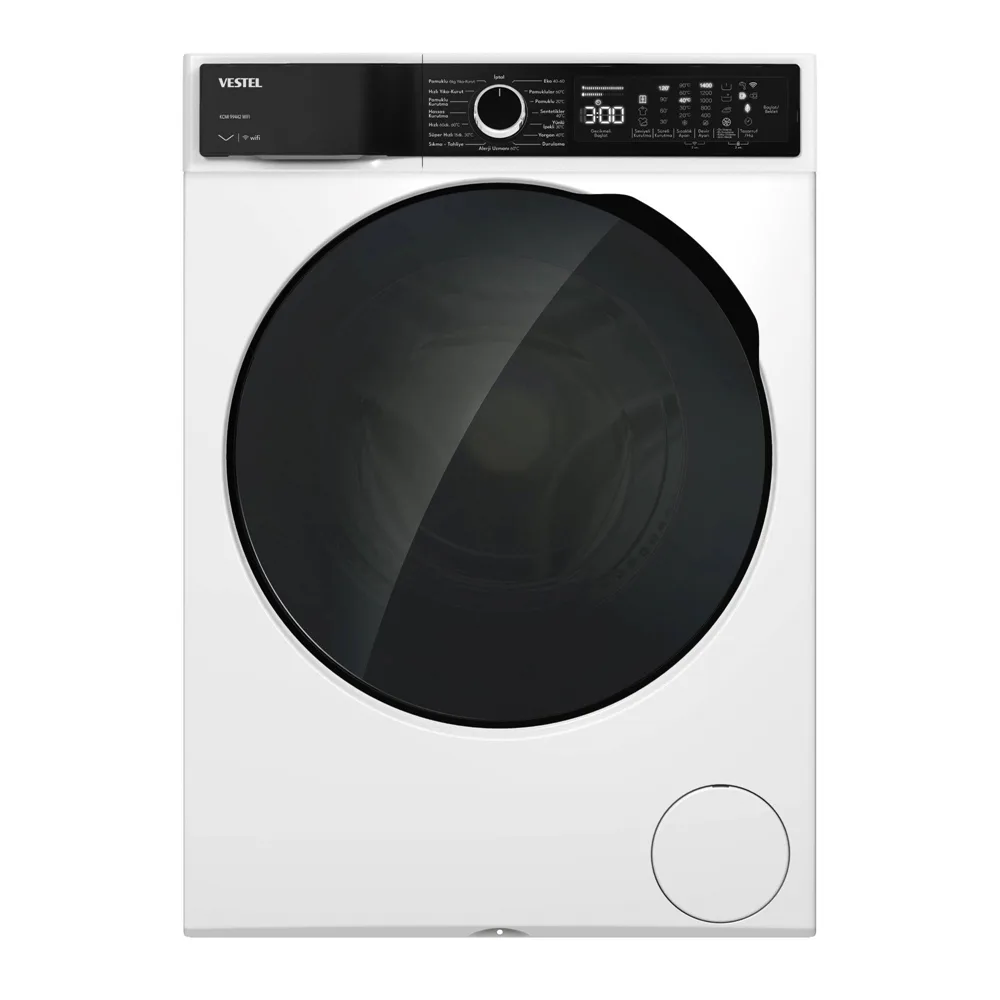 Vestel KCMI 99442 WIFI 9 Kg 1400 Devir Kurutmalı Çamaşır Makinesi